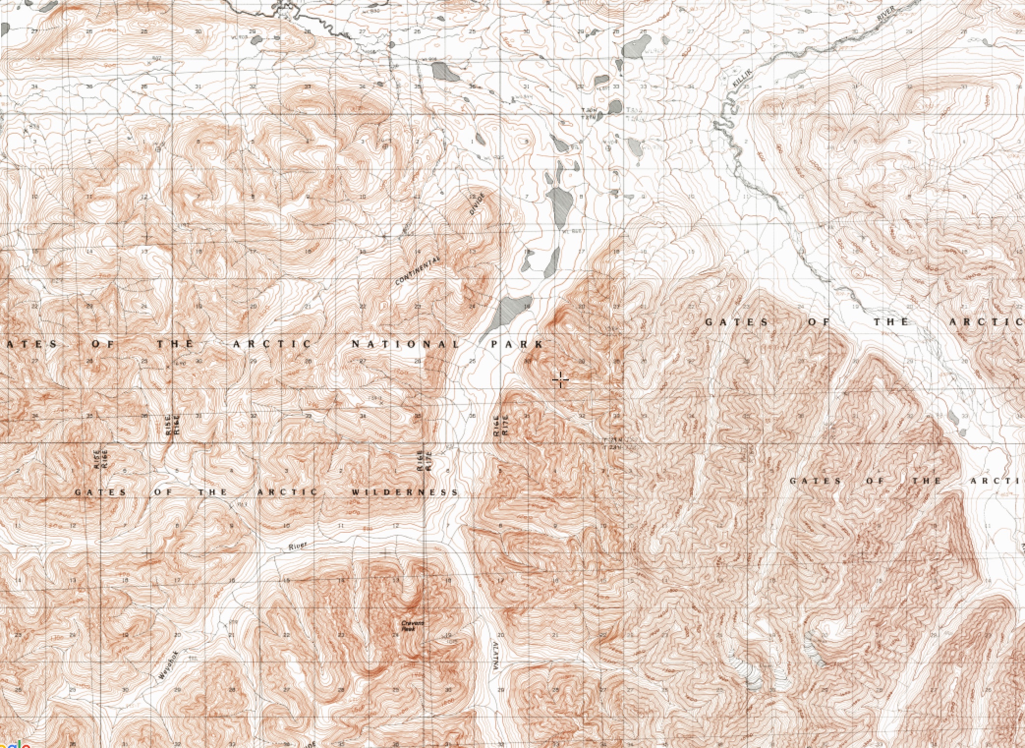 brooks range map